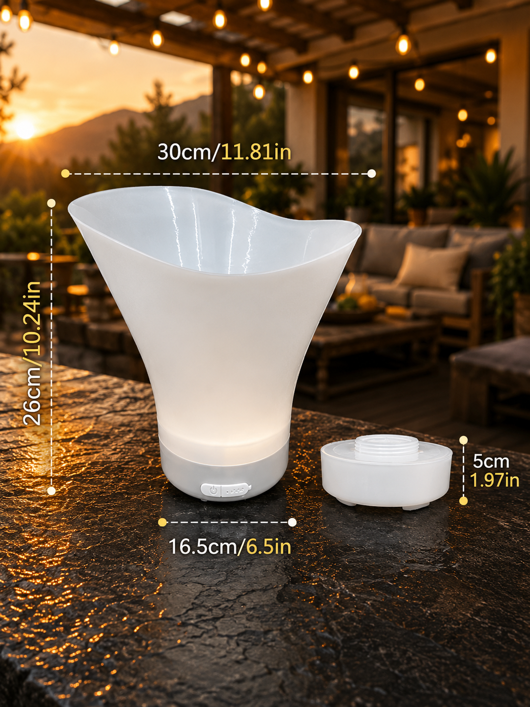 Hielera LED con Parlante Bluetooth